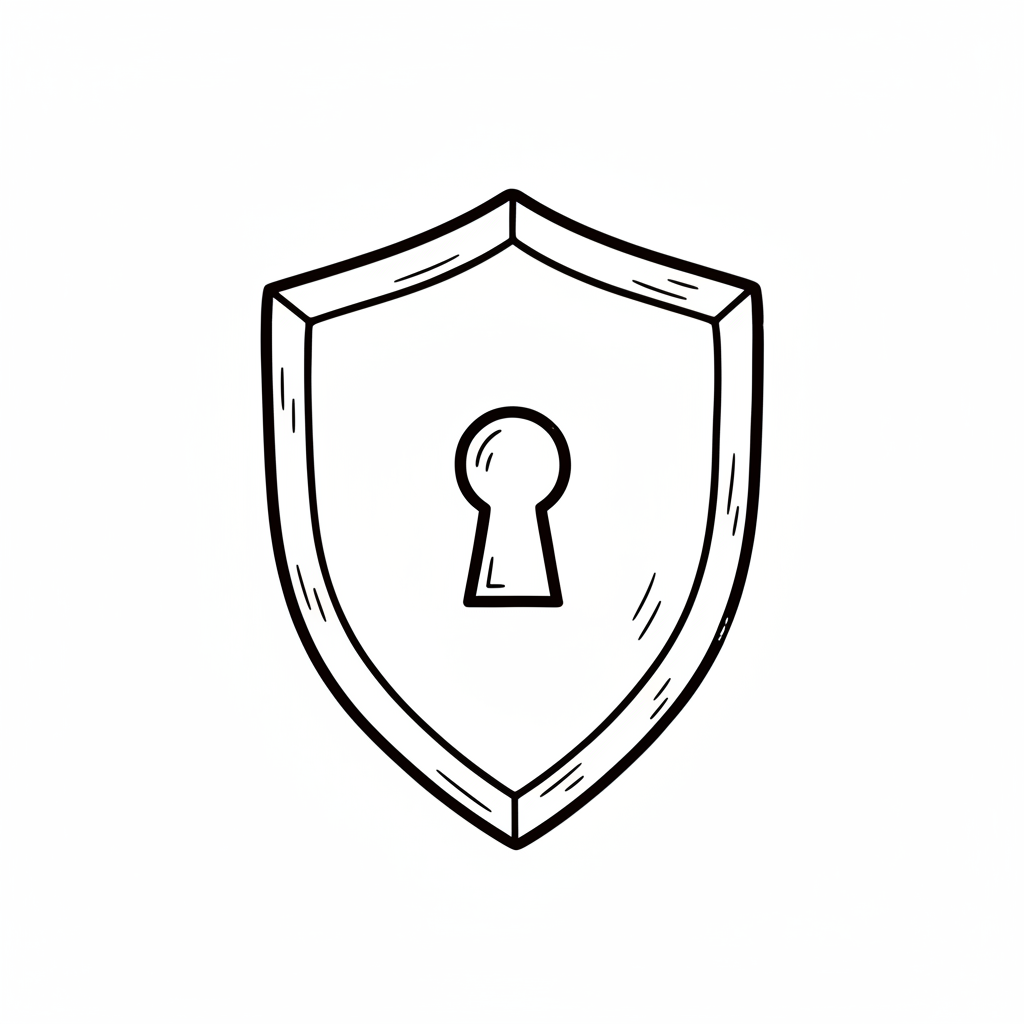 cybersecurity doodle