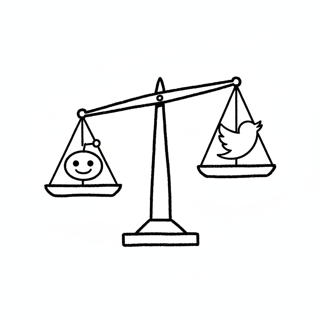 Reddit vs X/Twitter for Startup Marketing: 2026 Report