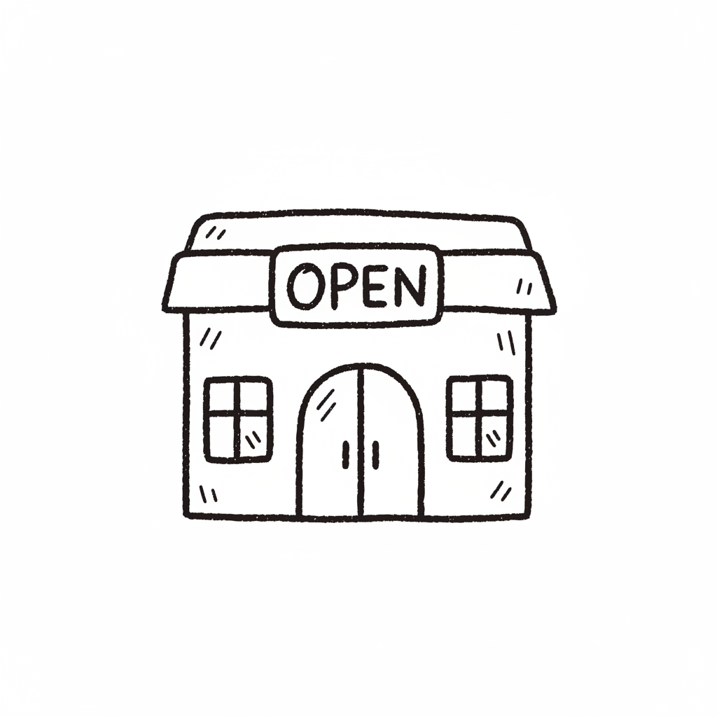 small-business doodle